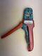 Molex 638280200E Red Handled Hand Crimping Tool withdie