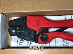 Molex 640010400h Rht-1994 Hand Crimp Tool Ratchet # 10 22 Awg 64001-0400