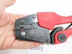 Molex 640010800c Rht-5760 Hand Crimp Tool Ratchet # 22 18 Awg 64001-0800