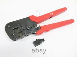 Molex 640160201 Service Grade Hand Crimp Tool 64016-0201 With 640161800 20-36awg