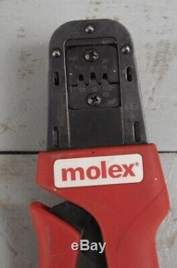Molex Crimpers / Crimping Pliers / Hand Crimp Tool, 24-16 awg 63819-0900