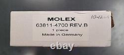 Molex Crimpers Hand Crimp Tool Red 10-12 AWG 63811-4700, INCLUDES 99 MOLEX PINS
