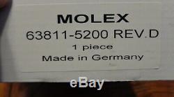 Molex Full Ratchet Cycle Hand Crimp Tool 63811-5200 Rev D