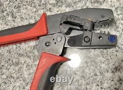 Molex Hand Crimp Tool 22-28 AWG 63811-5200 w 63811-5275 attachment Good conditi