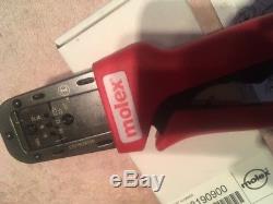 Molex Hand Crimp Tool # 638190900 made in Swden New in its original box