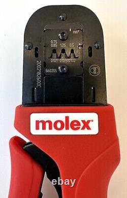 Molex Hand Crimp Tool For CTX-J 100 Receptacle Terminal Model 200218-2600
