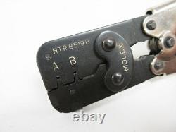 Molex Htr8519b Hand Crimp Tool With Locator Htr-8519b 11-01-0118