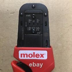 Molex Made In Sweden Hand Crimping Tool 638192900B