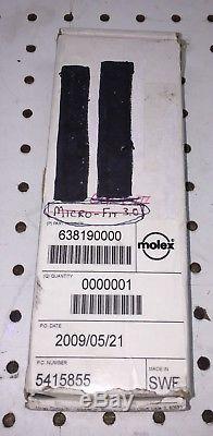 Molex Micro Fit Hand Crimp Tool model 638190000B Awg 2224, 20, 2630 Micro-Fit