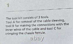 Molex Premium Grade Hand Crimping Tool Kit 69008-1170 Great Condition