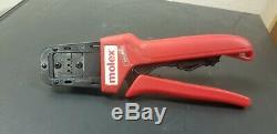 Molex Premium Grade Hand Held Ratchet Crimp Tool 16-24 AWG 63819-0000C