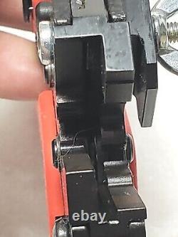 Molex RHT-640012800E Tool Hand Crimper 10-12 AWG Side, Nice Used Condition