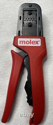 Molex Tool Hand Crimper 638190800b with 638190875 die