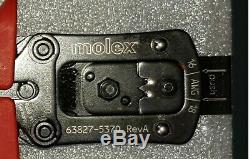 Molex hand crimp tool Ultra-Fit 172253 Series 16 18 AWG 63827-5300 638275300