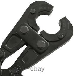 Multi-Head PEX Crimp Hand Tool Kit Lightweight Strong Comfort Grip Handles