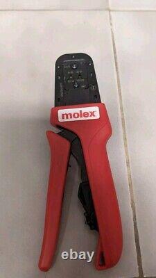 NEW MOLEX 638191200 Hand Crimper 16-24 AWG Red