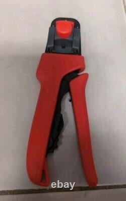 NEW MOLEX 638191200 Hand Crimper 16-24 AWG Red