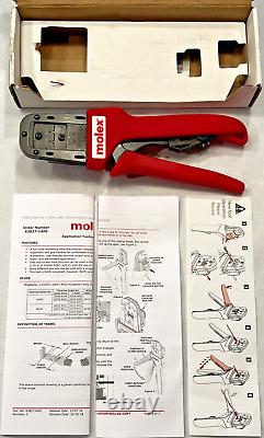 NEW Molex 638271400C Hand Crimp Tool Made in Sweden