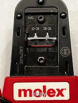 NEW Molex 638271400C Hand Crimp Tool Made in Sweden