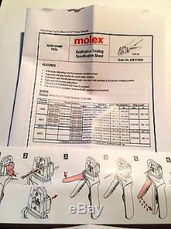 NEW Molex Hand Crimp Tool 638190000