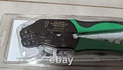 NEW TE Deutsch HDT-50-00 Crimp Tool Crimper Wire Contact Hand Ratcheting 20-12