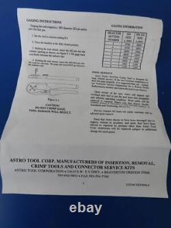 NEW! TGV300 Astro hand crimp tool, DMC M300BT