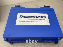 NEW Thomas & Betts BAT22-6NV2 Sta-Kon Battery Powered Crimping Hand Tool