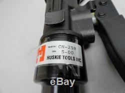 New Huskie CN-258 hydraulic compression hand crimper crimping crimp tool 6 ton