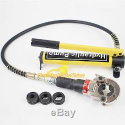 New Hydraulic Pipe Crimping Tool GC-1528H with Hand Pump V15 V18 V22 V28
