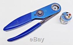 Nice DMC M22520/1-01 AF8 Hand Crimping Tool Daniels with TH1A Turret