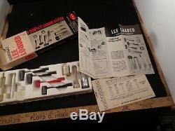 Org. Lee Loader 410 3 Hand Reloading Tool Kit Box & Manual Missing 8 Seg. Crimp