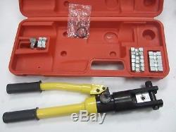 Power Werx Hydraulic Hand Crimper Hyd-1 Hex Crimping Tool Anderson Contacts