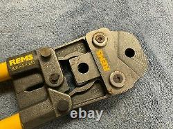 Rems Hand Pliers Eco-Press Ecopress Crimping Tool with 1/2 Jaw Head