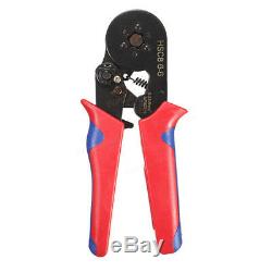 Six Mandrel Crimping Wire End Ferrules Connector Hand Crimping Tool
