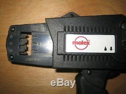 Spezial Werkzeug Molex Crimpzange Parallel Hub Handtool Handzange 69008-0982 AWG