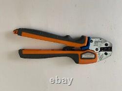 Stakon Thomas & Betts ERG4001 Terminal Hand Crimping Tool Black/Orange