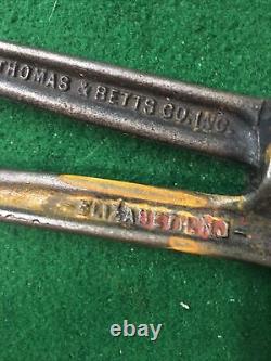 T&B Thomas & Betts WT115A Stakon Large Hand Crimper Crimp Tool AWG 2 4 6 8