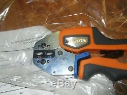 T&b Thomas & Betts Stakon Erg4007 Ergonomic Hand Crimper Tool Crimping