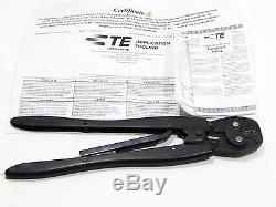 TE CONNECTIVITY / AMP 49935 Crimp Tool, Hand, AMP 22-10 Type W USA CERTIFIED