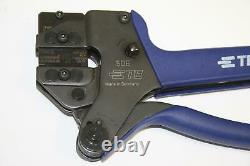 TE CONNECTIVITY SDE SA Single Action Hand Crimp Tool with 1762847 Die Assembly
