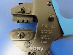 TE Connectivity 9-1478240-0 SDE SA Portable Tool Hand Crimper with 91391-2 Die