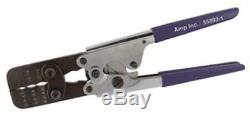 TE Connectivity Crimp Hand Tool Ratchet Crimping Tool 55893-1, for Faston Splice