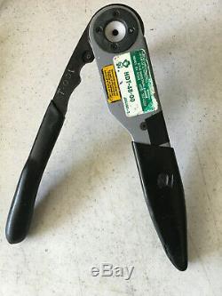 TE Deutsch HDT-48 Hand Crimp Tool for Rolled Pin Contacts 4 Point