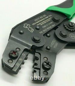 TE Deutsch HDT-50-00 Crimp Tool Crimper Wire Contact Hand Ratcheting 20-12 AMP