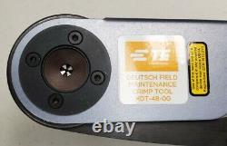 TE HDT-48-00 Deutsch Hand Crimp Tool Size 12- 20AWG with box Crimper