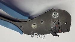 TE Hand Crimping Tool with Die Assembly for. 187 &. 250 Spade Terminals, 58078-3