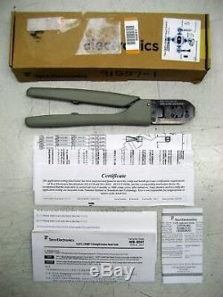 TE Tyco Electronics P/N 91537-1 Certi-Crimp II Crimping Hand Tool NEW
