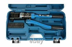TEMCo Hydraulic Hand Crimping Tool for 1/16 to 1/4 Stainless Steel Cable Ra