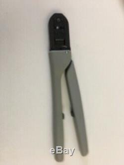 TYCO 91536-1 C 0820 020 Side Entry Ratcheting Crimper Hand Tool 16-20 AWG