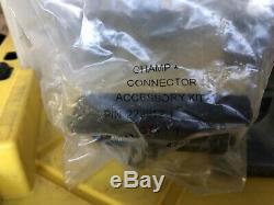 TYCO AMP 229378-1 CHAMP MI-1 BUTTERFLY CRIMP HAND TOOL. Bundle With 35 Plugs